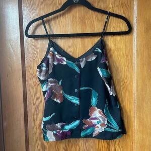 Vintage Moody Floral Black Camisole Top from Patty Woodard